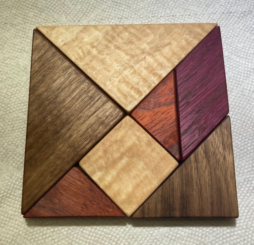 Hardwood Tangrams